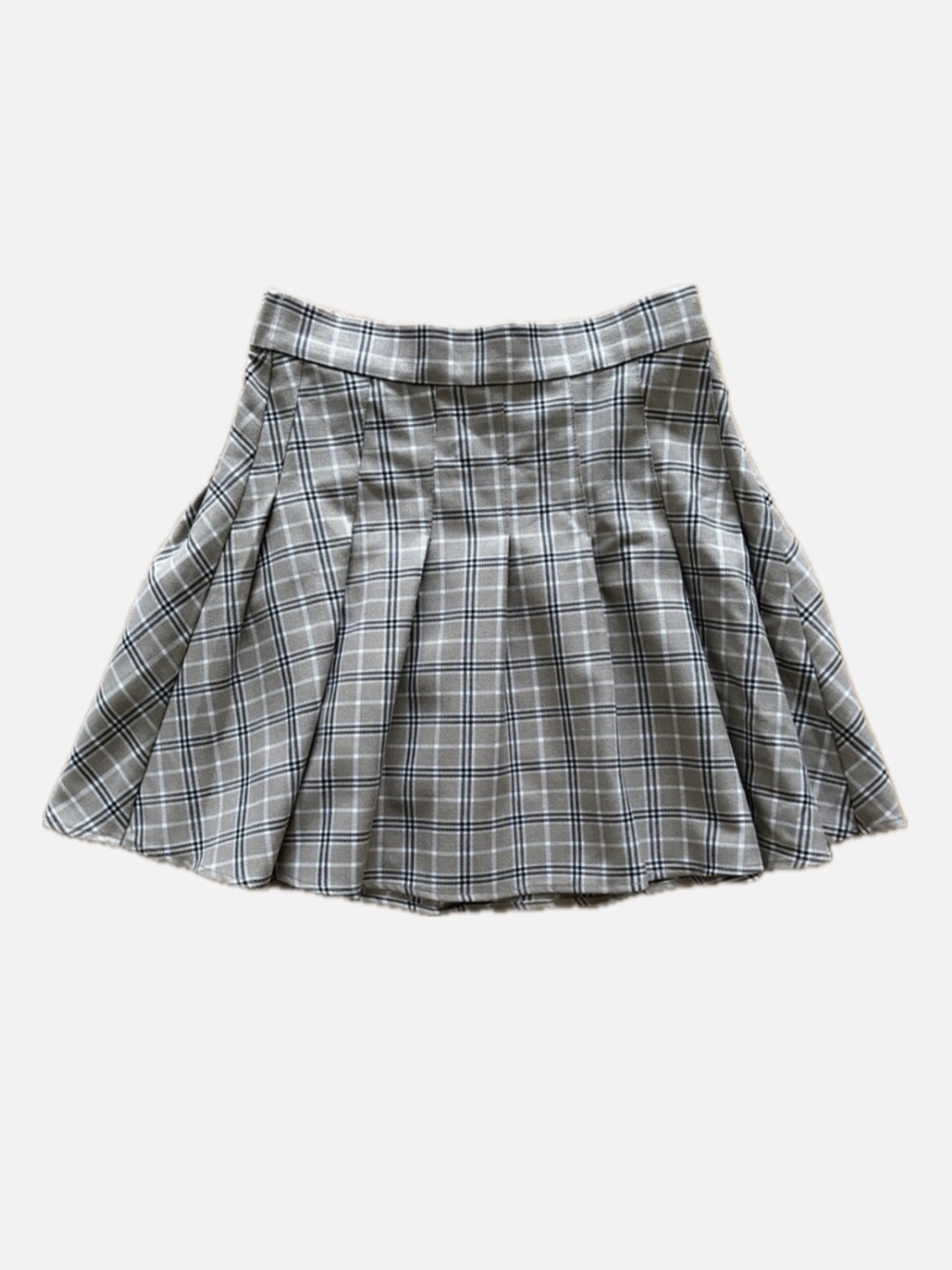 Garage Plaid Circle Skirt